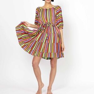 Ace & Jig Lola Dress in Talk XL Rope Belt